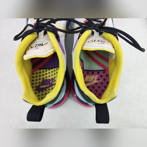 Nike Air Max 270 React Women's Size 9 Multi-colored - Picture 4 of 7
